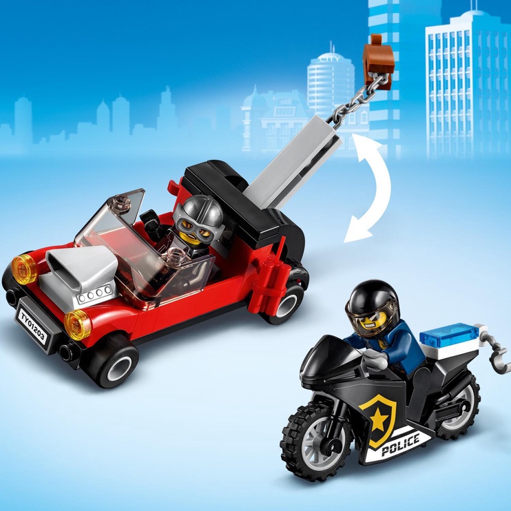 Конструктор LEGO City Транспорт для перевозки преступников 60276, 244 шт.