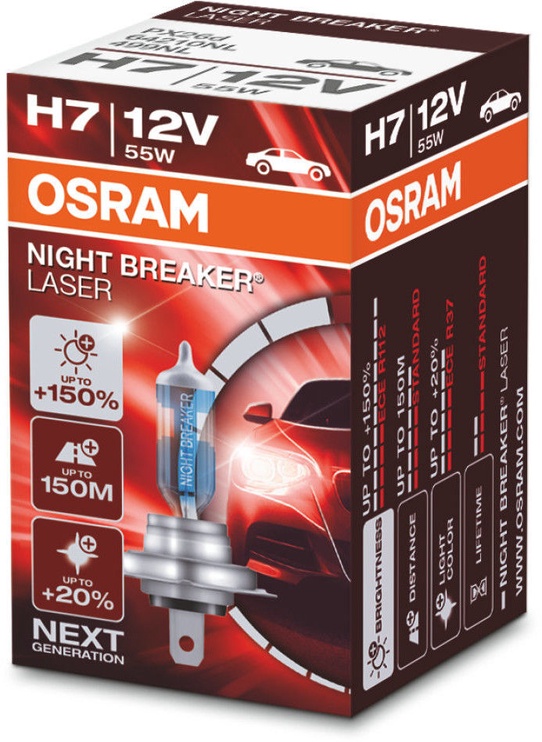 Автомобильная лампочка Osram, Галогеновая, 12 В