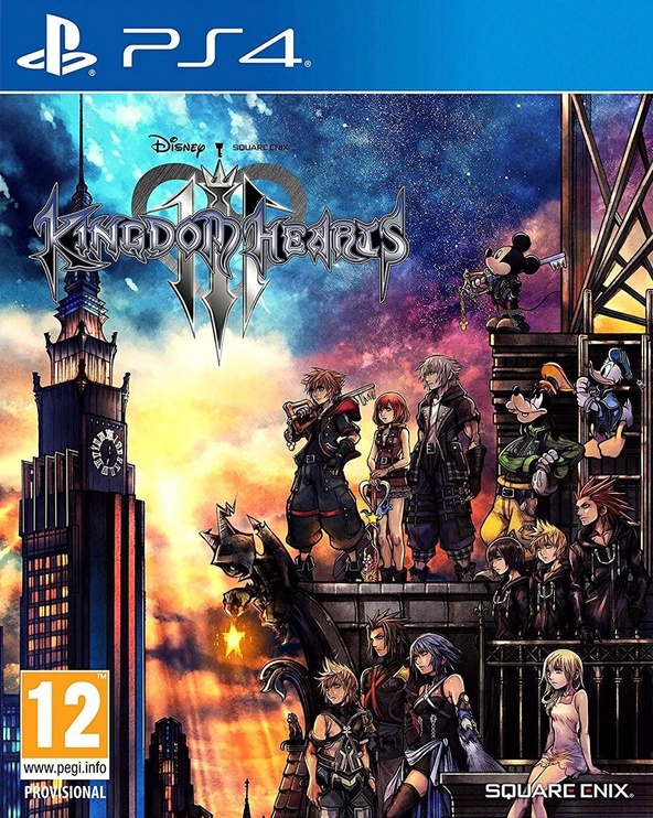 PlayStation 4 (PS4) mäng Square Enix Kingdom Hearts III
