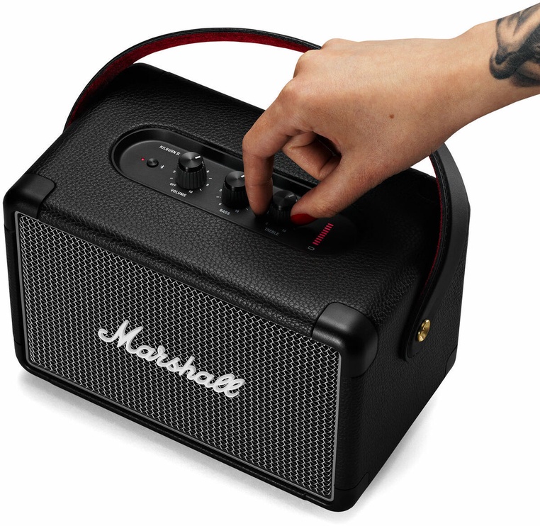 Bezvadu skaļrunis Marshall Kilburn II, melna, 36 W