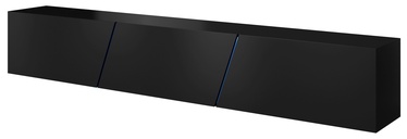 Vivaldi Meble Slant 240 TV Stand Black/Black Gloss