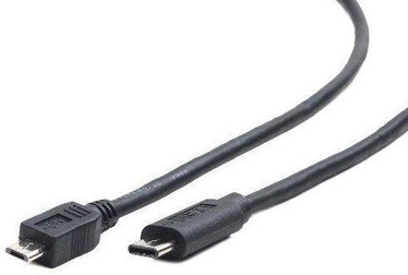 Провод Gembird USB 2.0 male, Micro USB male, 1 м, черный