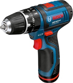 Ударная дрель Bosch GSB 10.8V 2-Li, 10.8 В, 2000 мАч