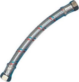 Flexitaly Galvanized Steel Flexible Hose 3/4''FF 500mm