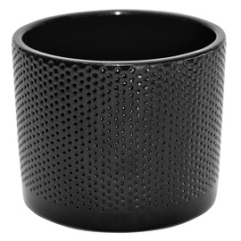 Puķu pods Domoletti 5906750939490, keramika, Ø 170 mm, melna