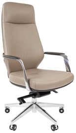 Chairman 920 Leather Light Grey/Dark Grey