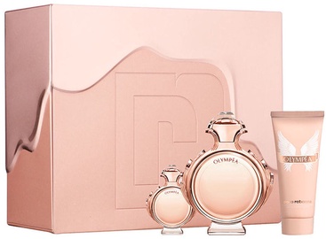 Набор для женщин Paco Rabanne Olympea 80 ml EDP + 100 ml Body Lotion + 6 ml EDP