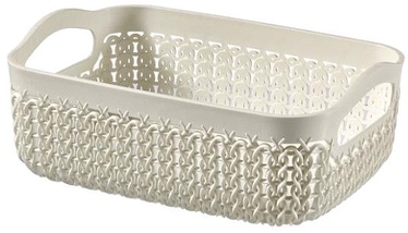 Curver Basket Knit A6 19x14x7cm White