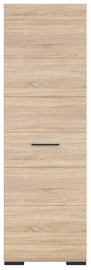 Гардероб Black Red White Fever Sonoma Oak, 64x37x199 см