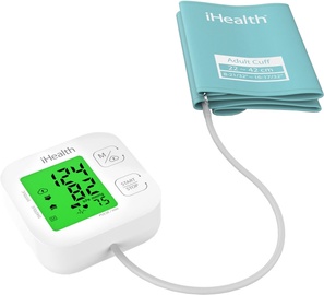 Плечевой тонометр iHealth Track KN-550BT, синий/белый