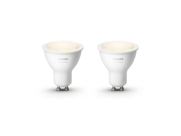 Išmanusis šviestuvas Philips HueW, 2 x 5.5W GU10
