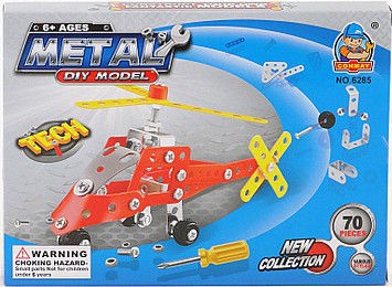 Tommy Toys Metal Construction Set 70pcs 6285