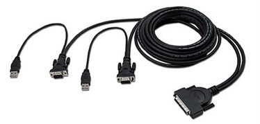 Belkin OmniView Dual-Port Cable VGA / USB 1.8m