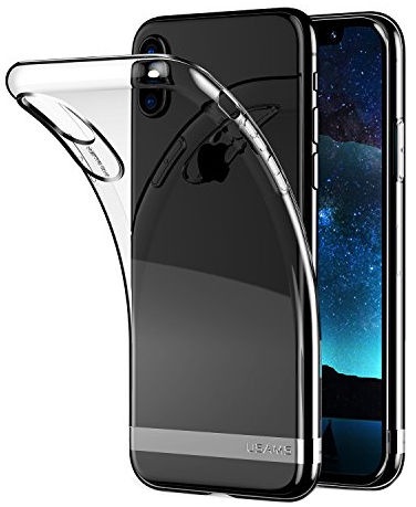 Telefono dėklas Usams, Apple iPhone X, skaidri