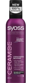 Plaukų putos Syoss Ceramide Complex Strengthening Mousse, 250 ml