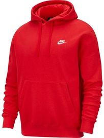 Nike Sportswear Club Fleece Pullover Hoodie BV2654 657 Red M