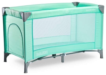 Caretero Basic Travel Cot Green