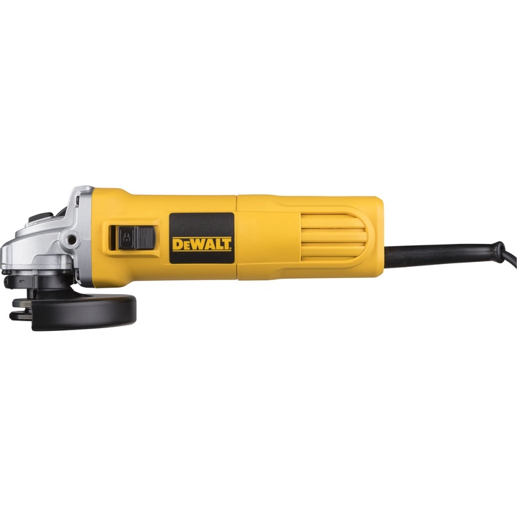 Электрическая углошлифовальная машина Dewalt DWE4117-QS, со щетками, 950 Вт
