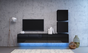 Vivaldi Meble Vivo 1 Furniture Set With LED Black
