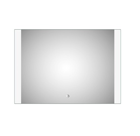 Spogulis Masterjero Novito L2608L-CL, ar gaismu, stiprināms, 100 cm x 70 cm