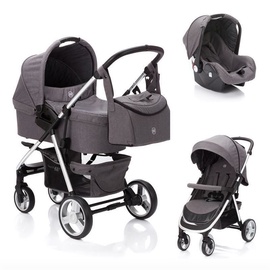 Fillikid Lion Universal Stroller 3in1 Dark Grey