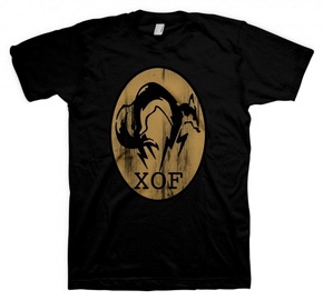 Gaya Entertainment T-Shirt Metal Gear Solid XOF Logo Black M