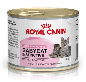 Konservuotas ėdalas katėms Royal Canin Babycat Instinctive, 195 gr