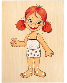 Dekoravimo rinkinys Woody Baby Girl Lacing Dress Up 90017