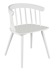 Стул для столовой Black Red White Patyczak White, 1 шт.
