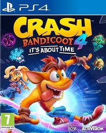PlayStation 4 (PS4) mäng Activision Crash Bandicoot 4: It's About Time
