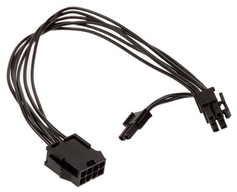 Juhe Kolink Cable 4+4-pin CPU To 6+2-pin PCIe Black 35cm