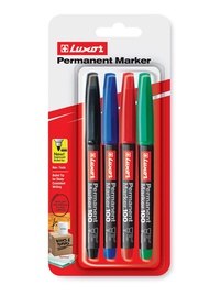 Markerite komplekt Luxor, 4 tk