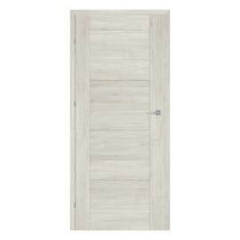 Полотно межкомнатной двери Classen Alvaro M1, левосторонняя, серый дуб, 203.5 x 74.4 x 4 см