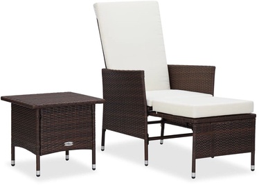Välimööbli komplekt VLX 2 Piece Garden Lounge Set with Cushions 310232