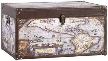 Home4you Wooden Box Ventura 2 60x30xH30cm Globus