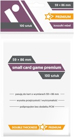 Кармашки для карт Rebel Small Card Game Premium 100 pieces