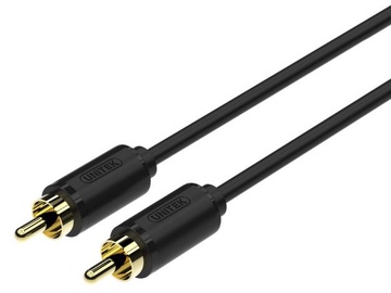 Unitek Cable RCA / RCA Black 1.5m