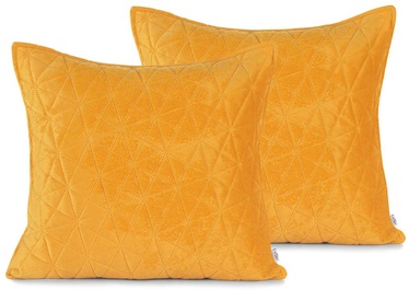 AmeliaHome Laila Pillowcase Honey 45x45cm 2pcs