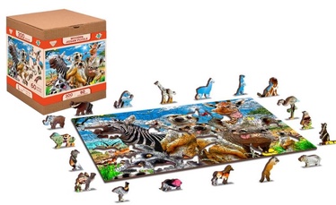 3D puzle Wooden City Welcome To Africa S, 75 gab.