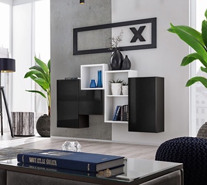 ASM Blox SB III Hanging Cabinet Set Black/White