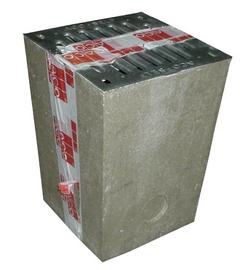 Pagalma noteka ar cinkota tērauda režģi ACO Self 250x250x350mm