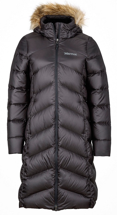 Зимняя куртка, для женщин Marmot, черный, M