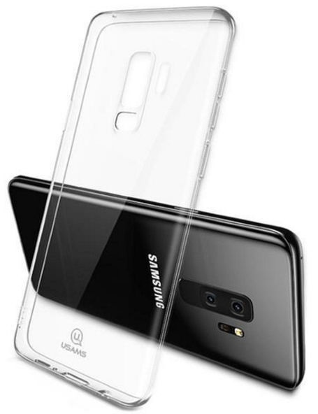 Telefono dėklas Usams, Samsung Galaxy S9, skaidri