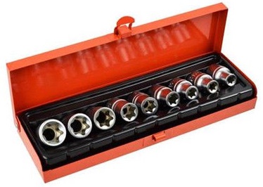 Geko TORX Socket Set 1/2'' 9pcs