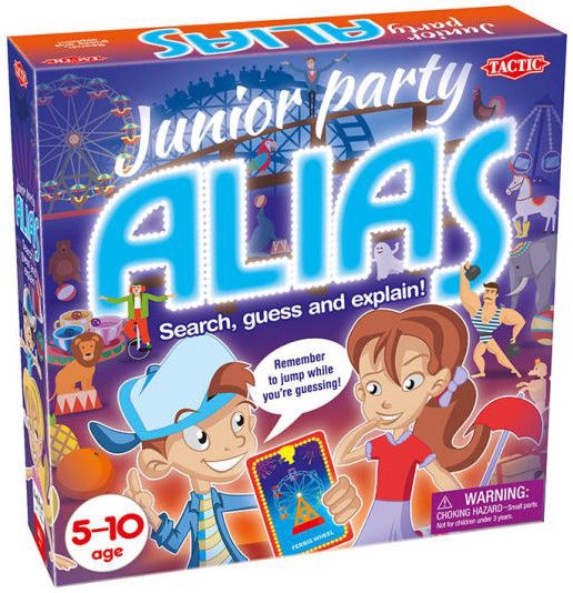 Stalo žaidimas Tactic Alias Party Junior 54540, RUS