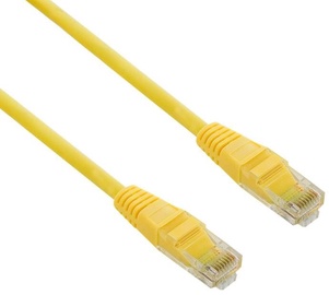 4World Cable Patch RJ45 Cat. 5e UTP 10m Yellow