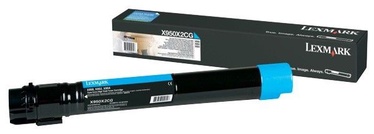 Lazerinio spausdintuvo kasetė Lexmark X950X2CG Cyan