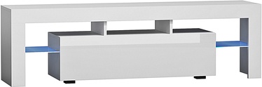 TV galds Pro Meble Milano 130 With Light White, 1300x350x450 mm