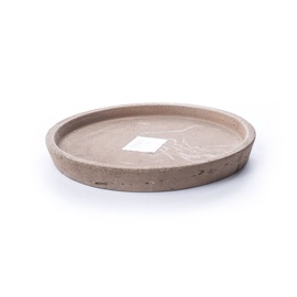 Puķu poda šķīvis Domoletti RP16-516, brūna, 320 mm