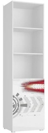 Tuckano Spaceship 04 Shelf Unit 550x2010x550mm White